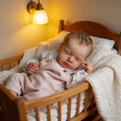 Loulou Reborn Baby Doll - 20 inch Full Body Vinyl Girl Ages 3+