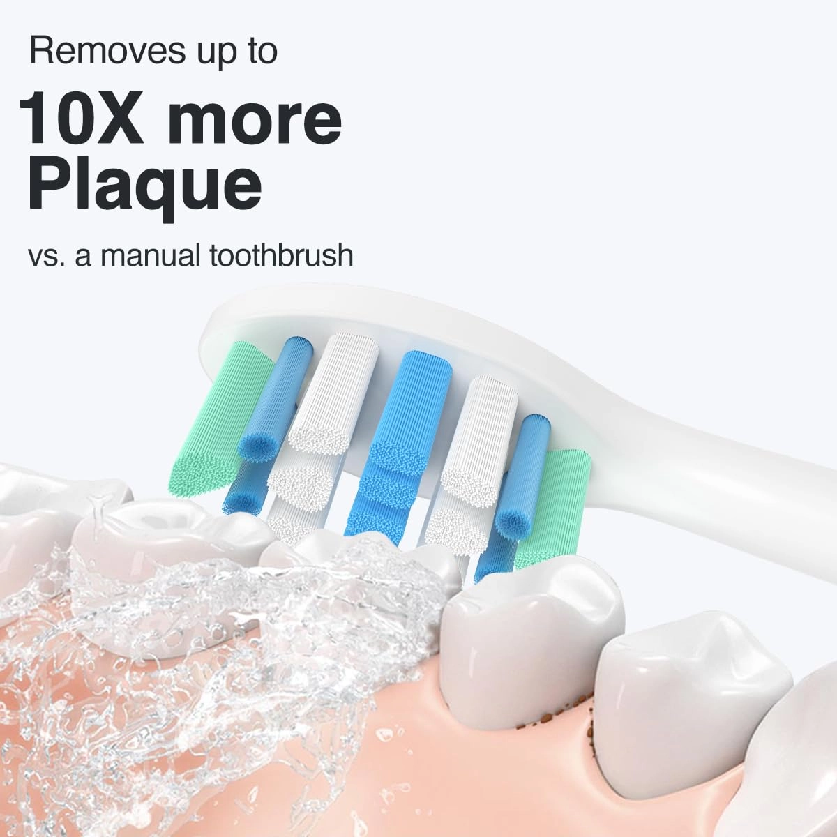 Electric Toothbrush Heads - Philips Sonicare C1 C2 G2 4100 6 Pcs