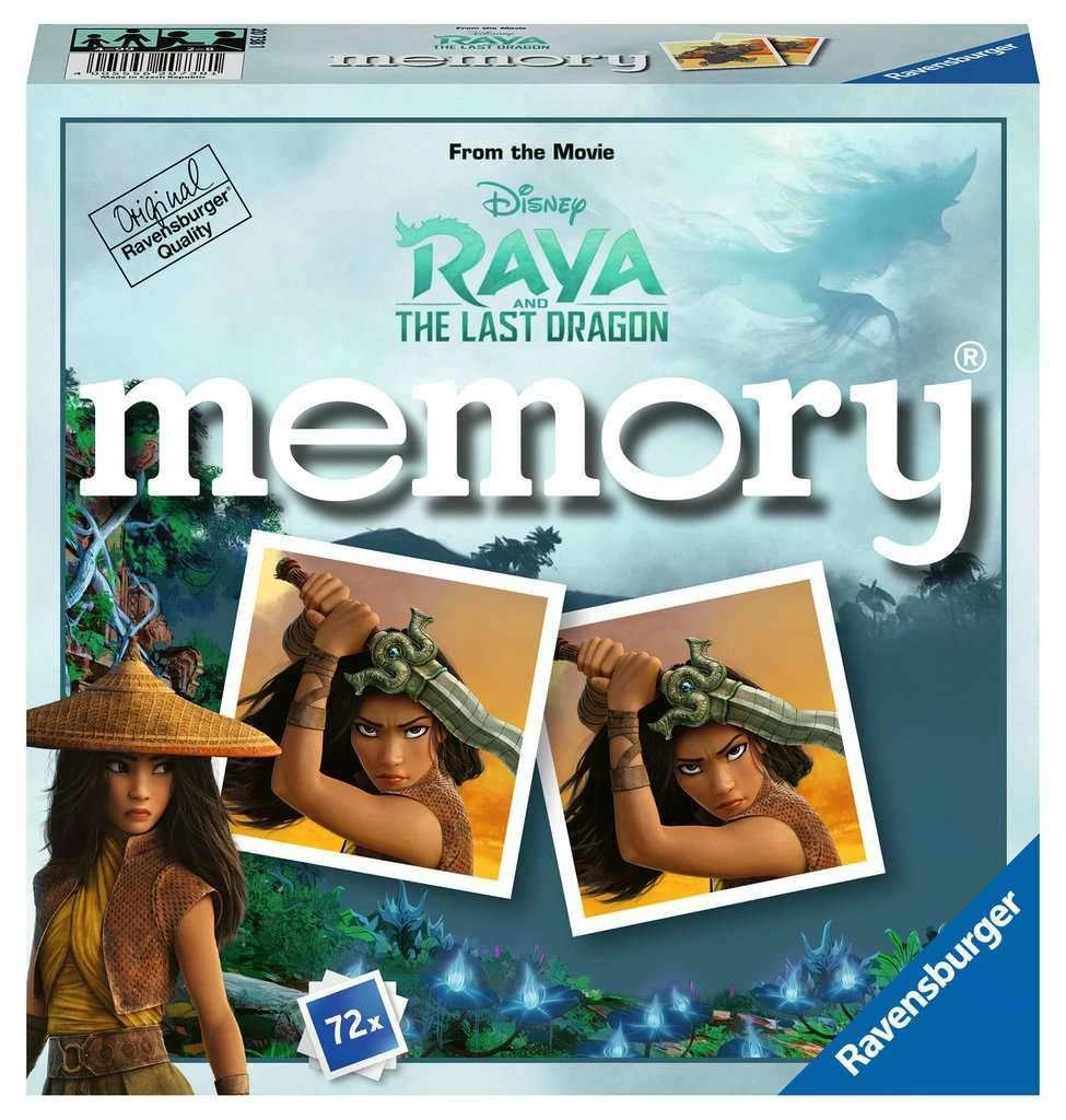 Ravensburger Memory: Disney Raya and the last Dragon - Card Game