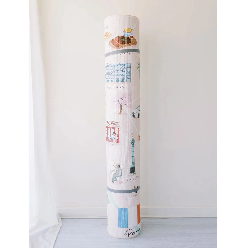 Paris City Tour Reversible Play Mat - 6 months & above
