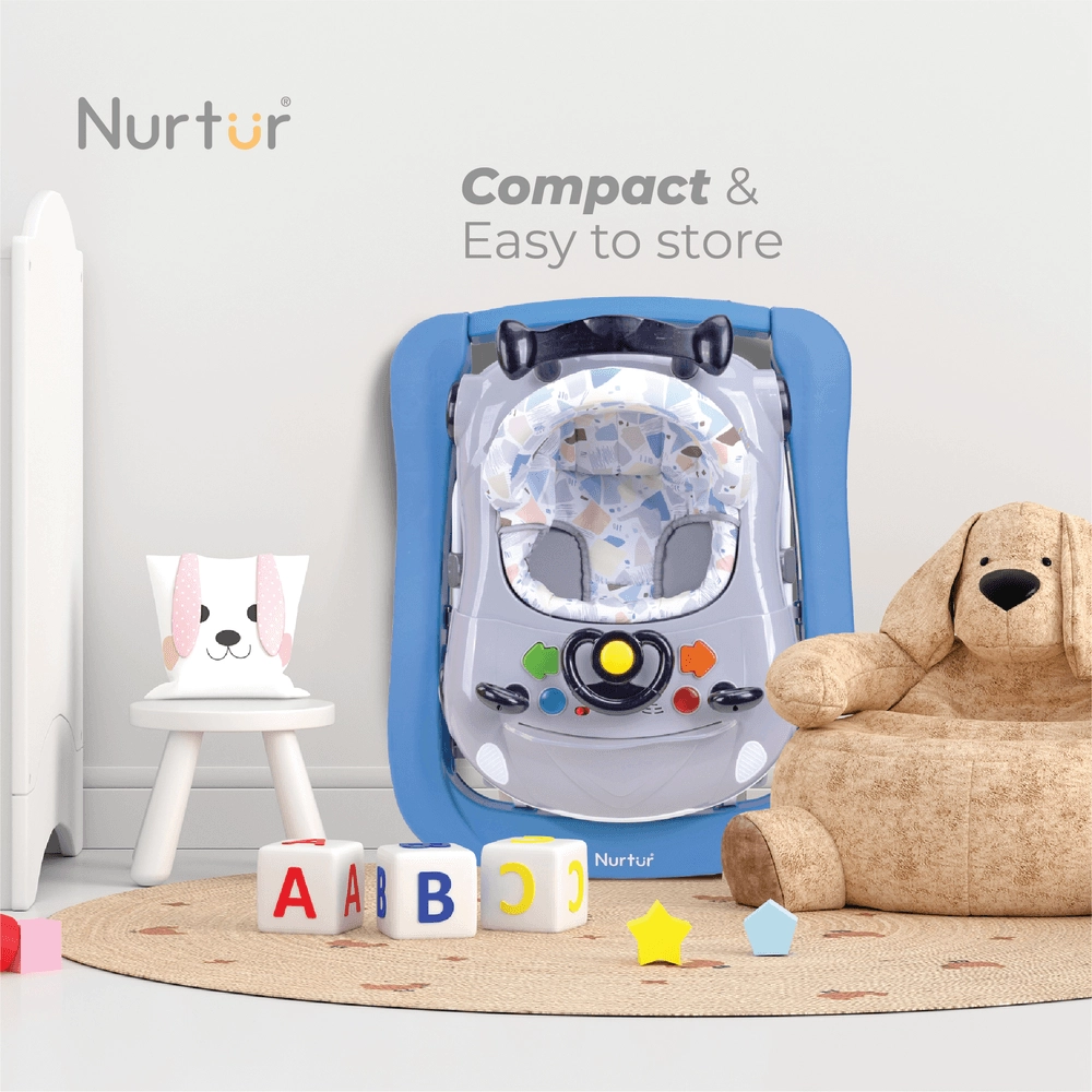 4-In-1 Baby Multi Walker - Music Function EN 71 Certified