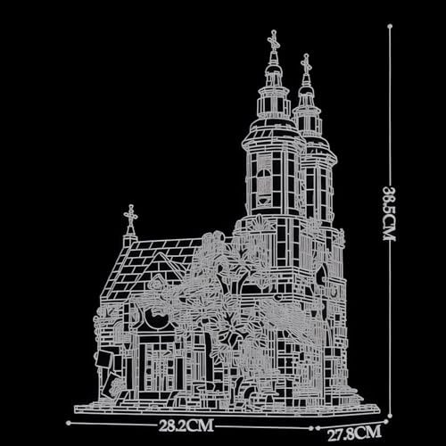 St Andrew's Church - Church and Buildings 3306 pcs
