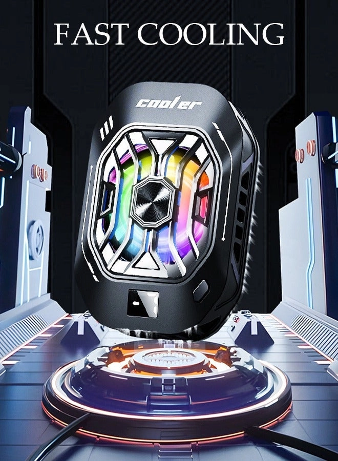 Phone Cooler - Semiconductor Cooling Chip 3-Gear Adjustable Stand