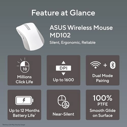 MD102 Mouse - Wireless