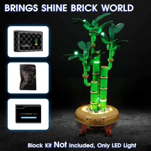 LED Light for LEGO 10344 Lucky Bamboo Plant