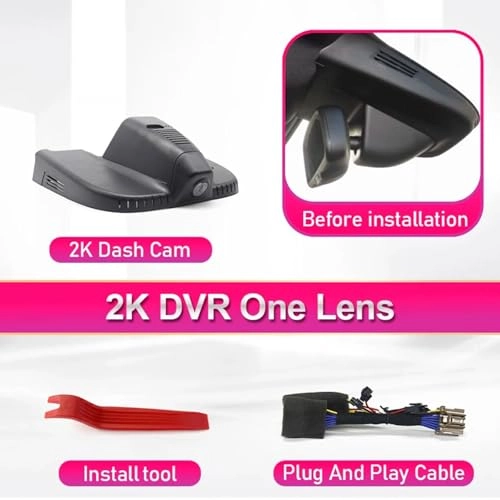 Dash Cam for Alfa Romeo Stelvio Giulia 952/949/2018-2025 - 2K 1600P Front