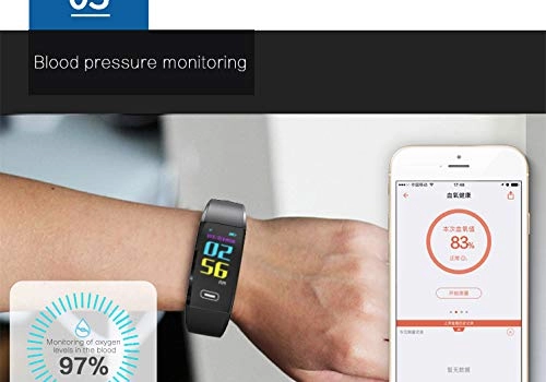 L8 PLUS - 0.96'' OLED Heart Rate Monitor