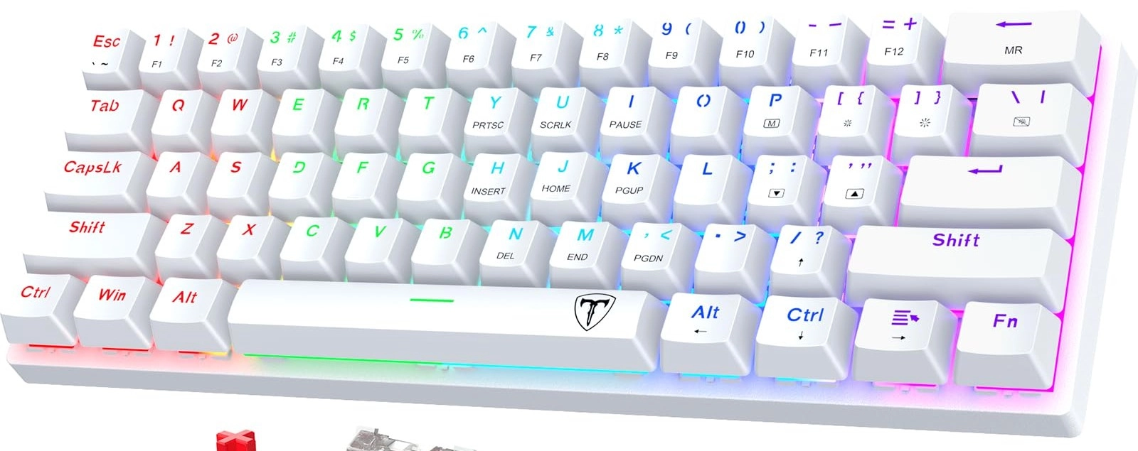CACKBIRD 60% Mechanical Gaming Keyboard - Wired