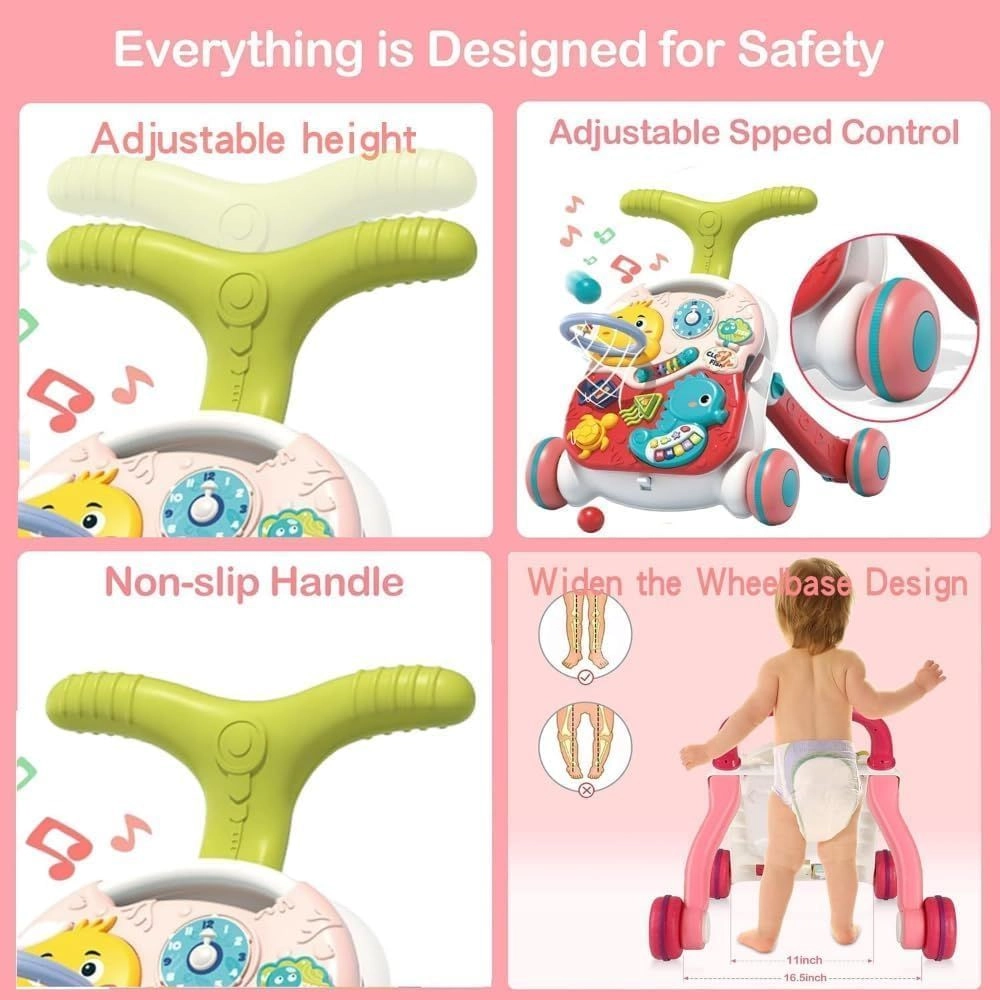 Daisy - 3-In-1 Baby Walker