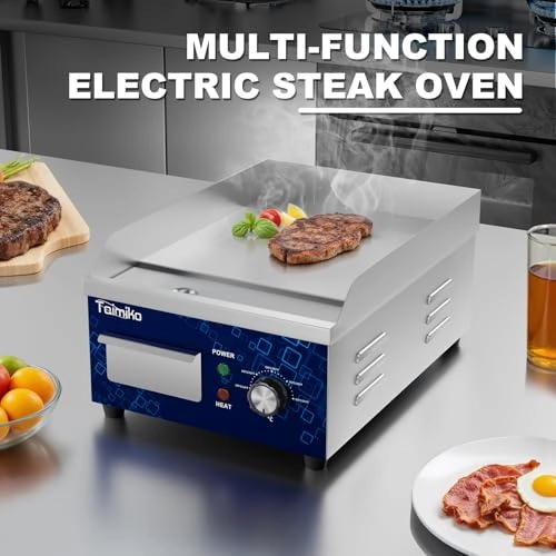 Electric Griddle - Stainless Steel 1700 watts