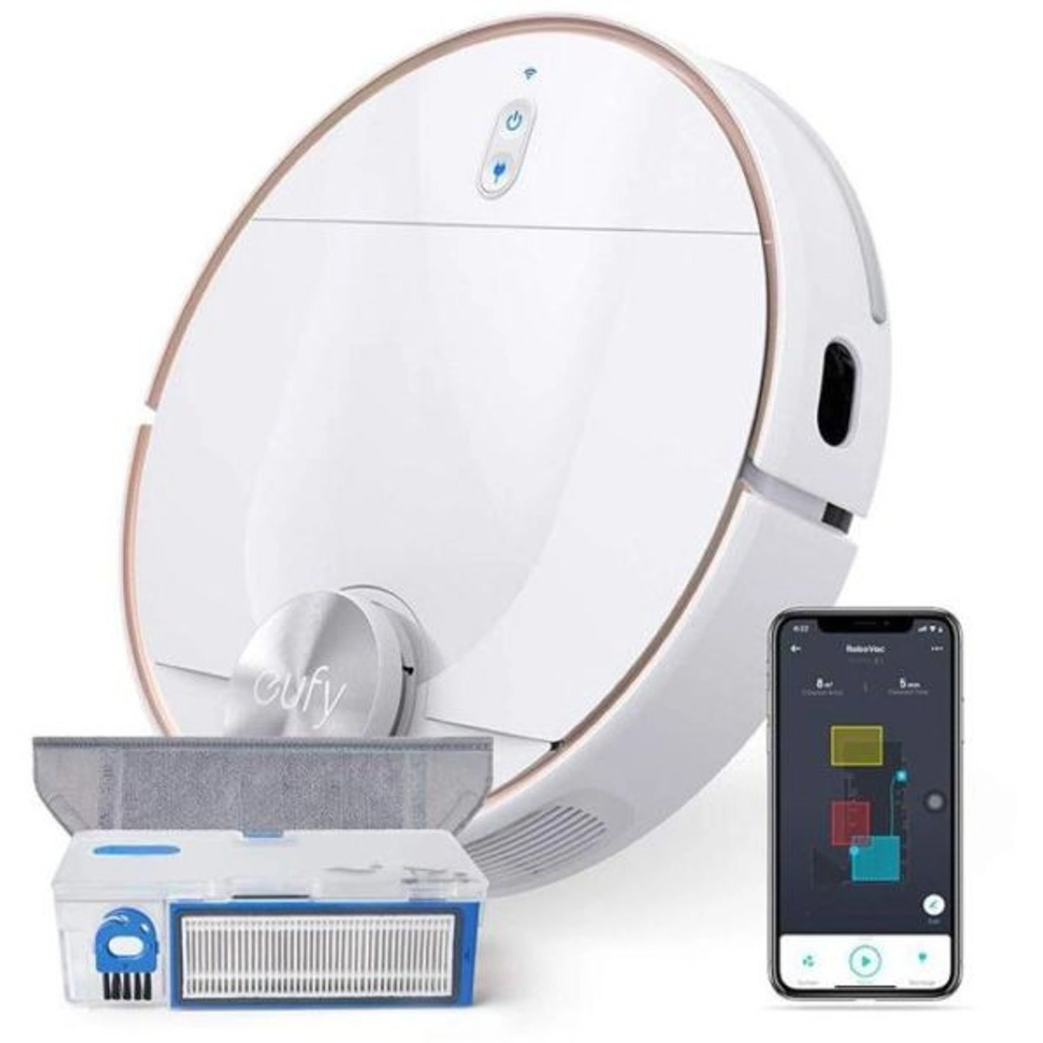 Eufy RoboVac L70 Hybrid & H11 Handheld Bundle - With Mop