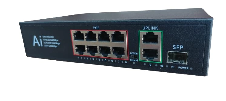 QX6Z_8Port_PoE - 10 Port