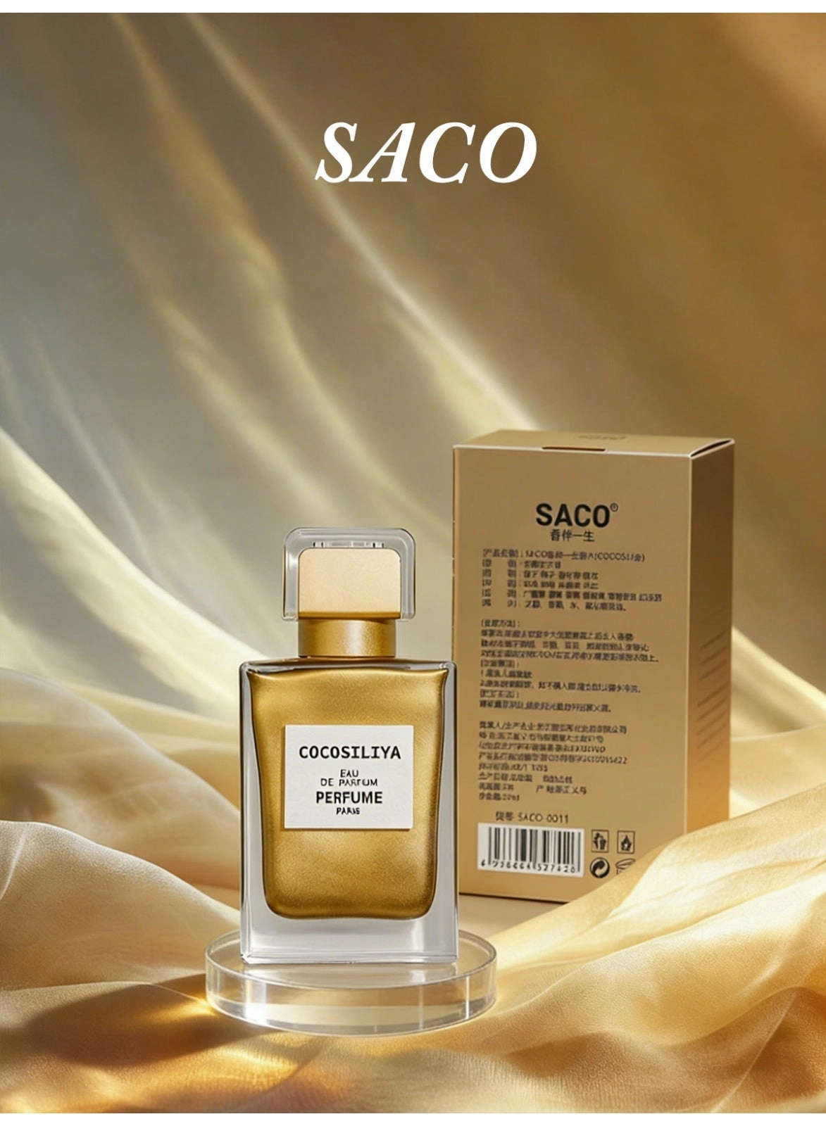 Saco Golden Eau de Parfum 50ml