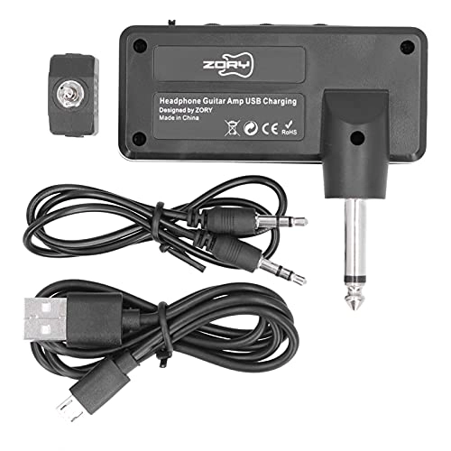 Guitar Headphone Amp - Heavy Metal USB Rechargeable Mini Pocket