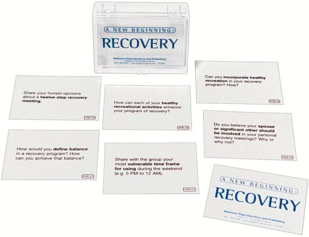 Wellness Reproductions & Publishing A New Beginning Recovery Card Game