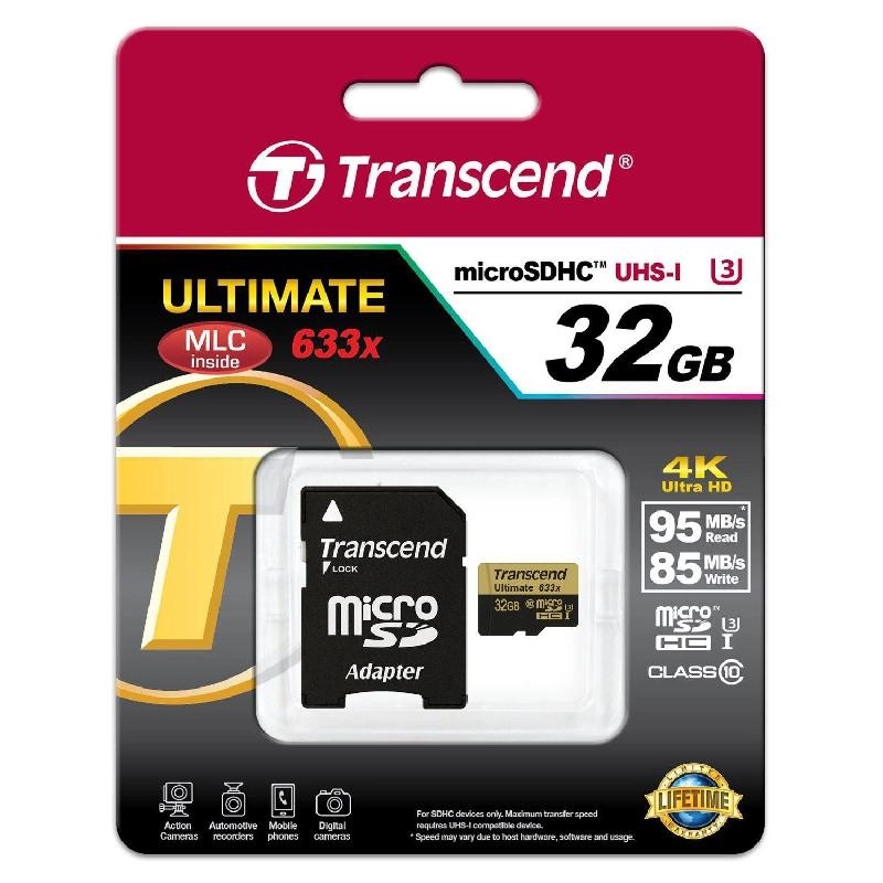 Ultimate 633X MicroSDHC Class 10 32GB