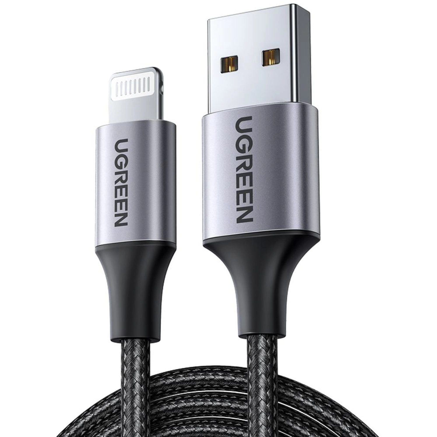 Braided Lightning Cable USB Type A to Lightning 2m
