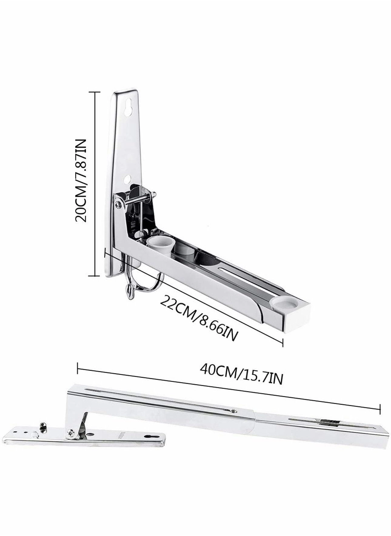 Microwave Shelf - 304 Stainless Steel 220mm-400mm 77lbs/35kg