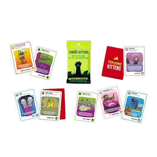 Exploding Kittens: Zombie Expansion Pack