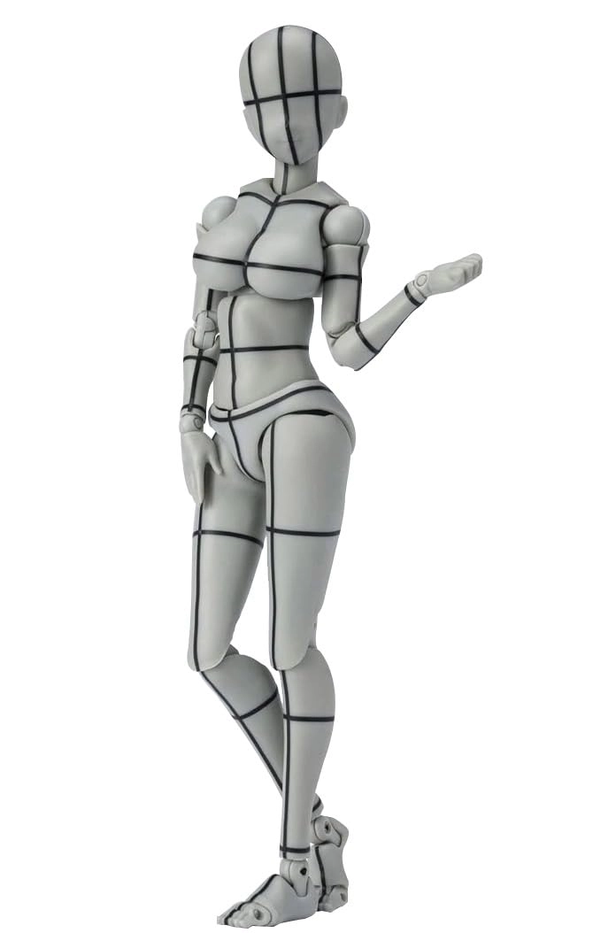 Bandai Spirts S.H.Figuarts Body Chan Wire Frame - Kentaro Yabuki Gray Color Ver