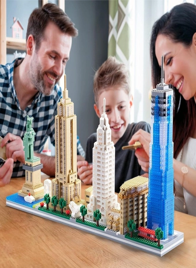 New York City Skyline - Architecture Micro Mini Blocks