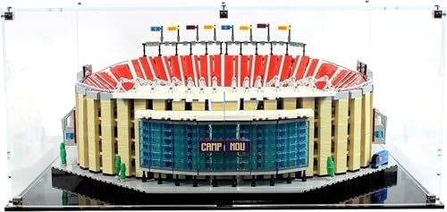 Acrylic Display Case - Acrylic Camp FC Barcelona - 3mm thickness for LEGO Camp FC Barcelona 10284