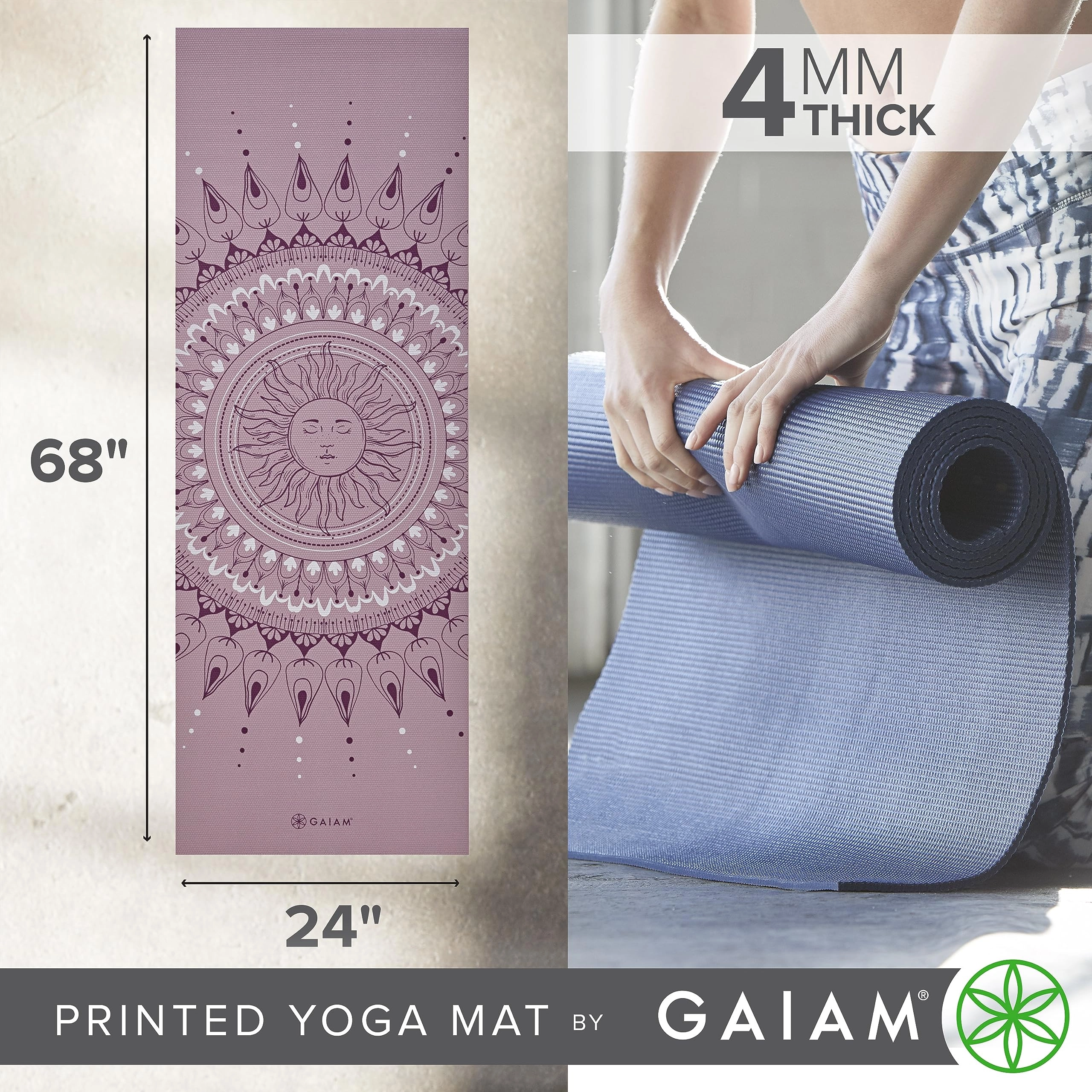 Print Yoga Mat - Other 4mm