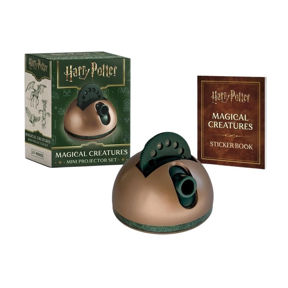 RUNNING PRESS USA Harry Potter - Magical Creatures Mini Projector Set