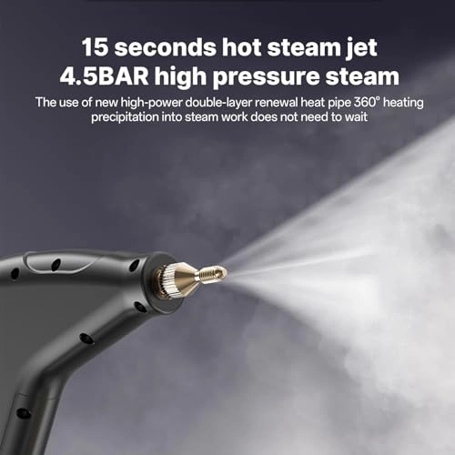 High-Pressure Steam Cleaner - 4.5 bar 1.2L