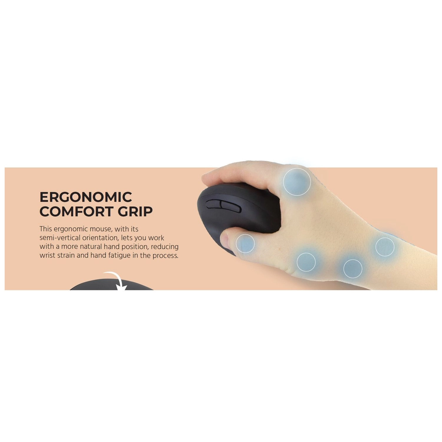 38964 Semi-Compact Mouse - Wireless