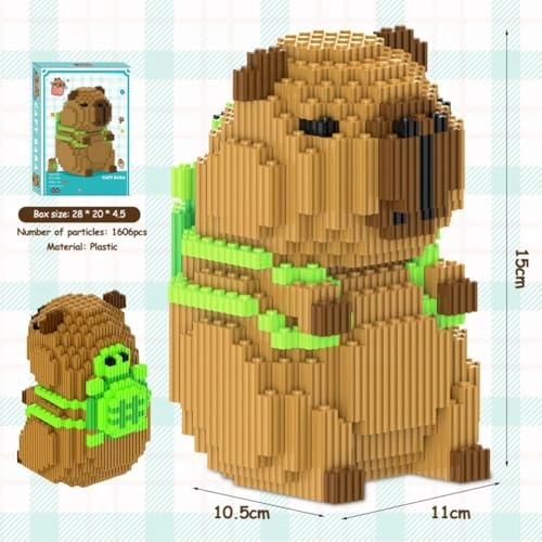 Capybara Mini Building Blocks - 1606pcs