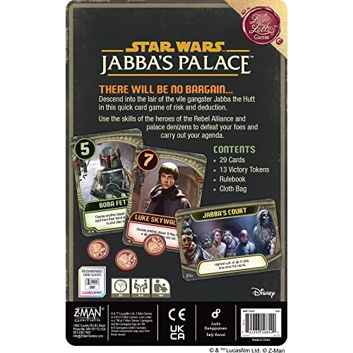 Star Wars: Jabba's Palace - A Love Letter Game - Card Game