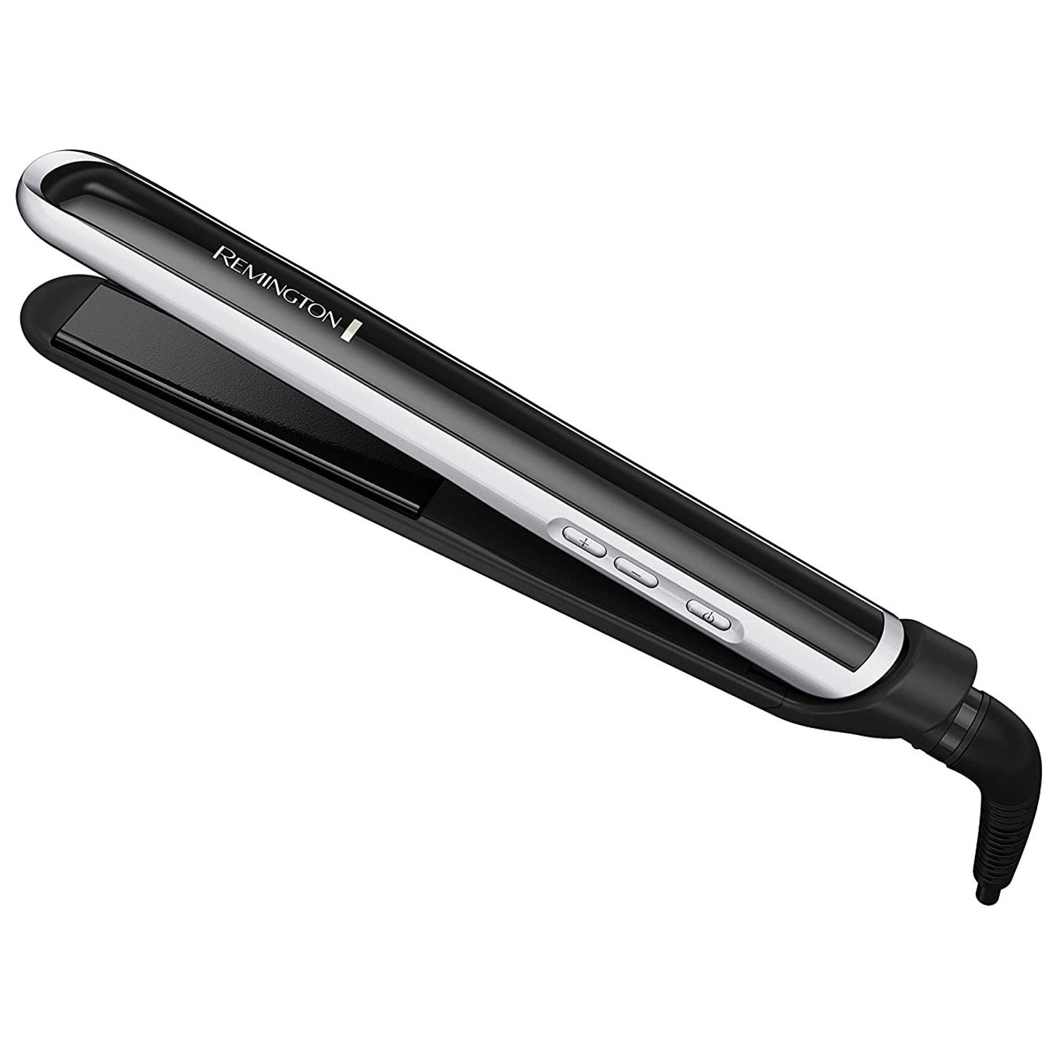 Remington Solar Pearl Pro Ceramic Flat Iron - 1-inch Black