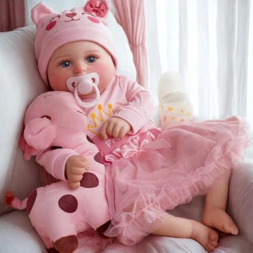 JIZHI Reborn Baby Doll - 20inch Blue Eyes
