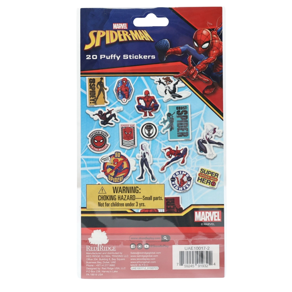 Spiderman Sticker Book 20 pcs