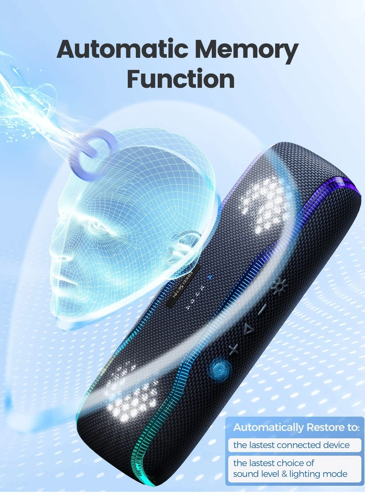 Portable Bluetooth Speaker - 2W