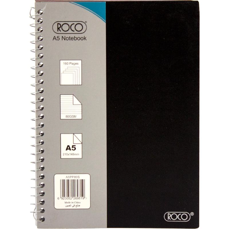 Notebook 19 X 26 cm Spiral - Grid 100 Sheets