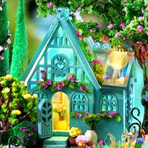 Miniature Dollhouse - Creative Room with Furniture