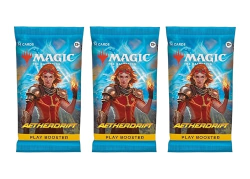 Magic The Gathering Play Booster Pack - 3pcs