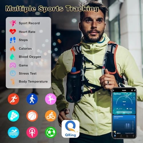 Smart Ring - #11-20.9mm 5 ATM Heart Rate Monitor