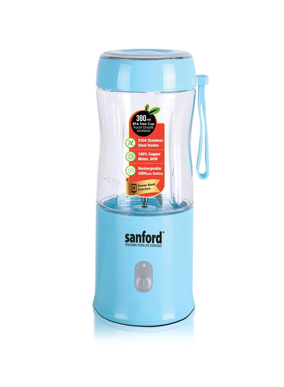 SF6810BR - 2-in-1 (Blender + Power Bank) USB Charging Dual Switch