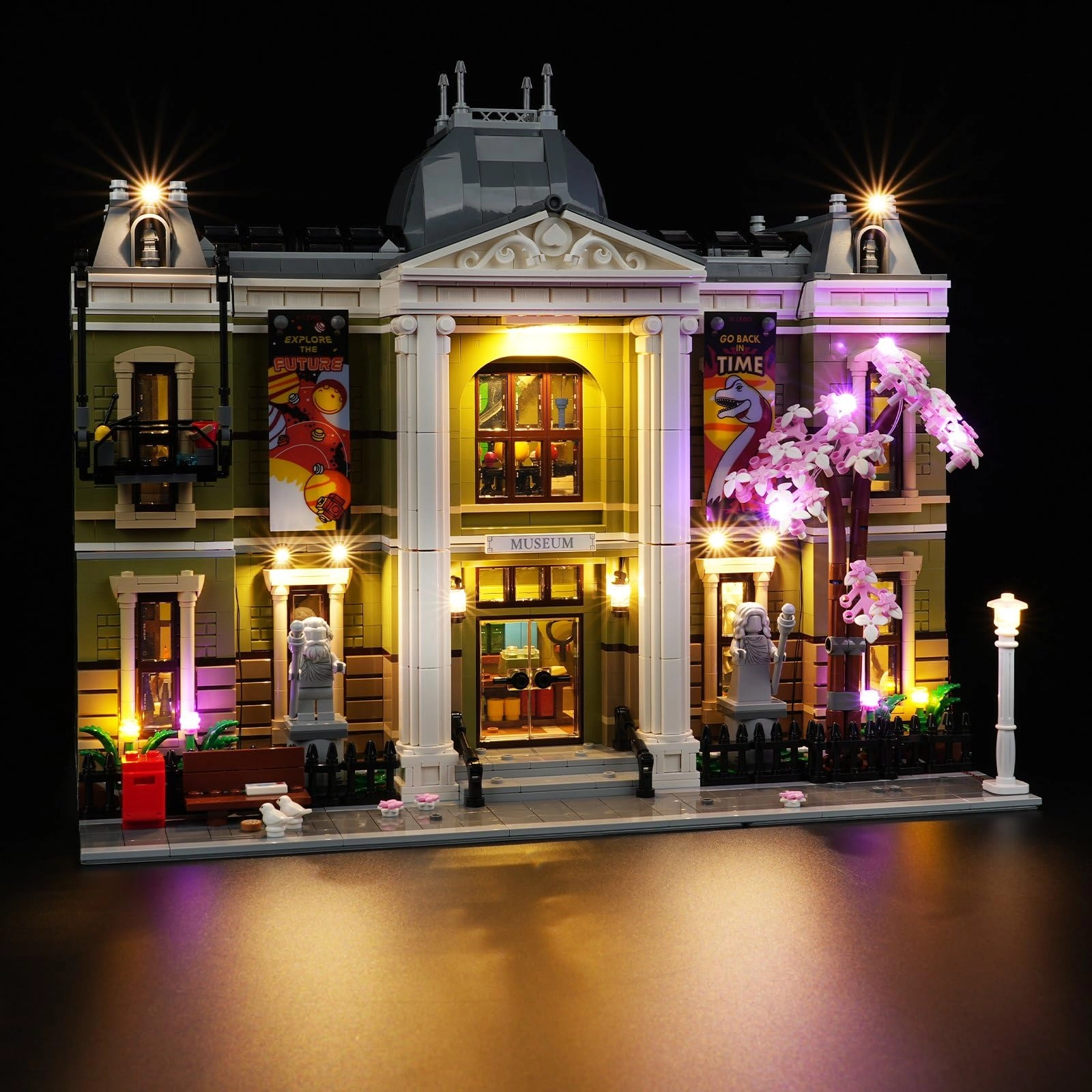 cooldac LED Light Kit for LEGO 10326 Natural History Museum - ABS copper