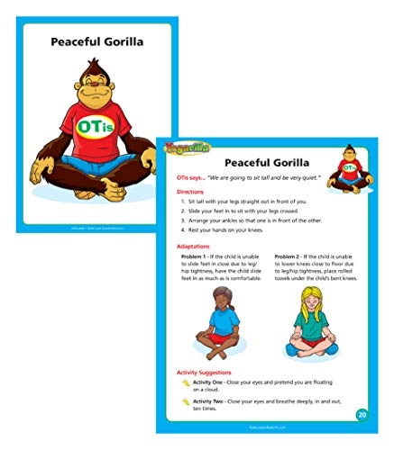 Yogarilla Exercises and Activities - 3 years and up 100 pieces