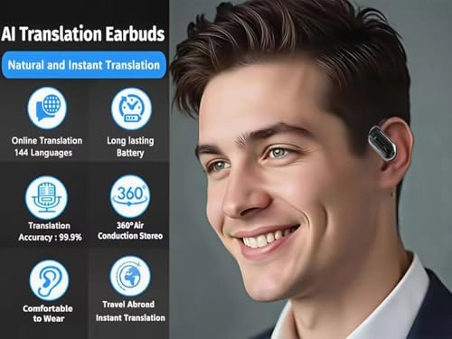 Real Time Translation Earbuds - 144 Languages