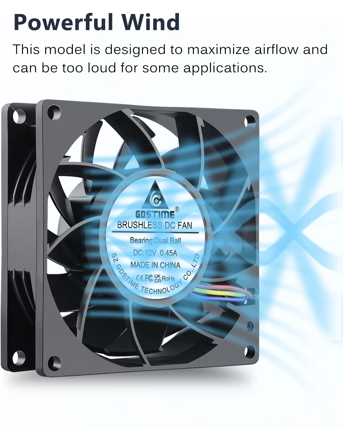 PWM Fan - 80mm x 25mm