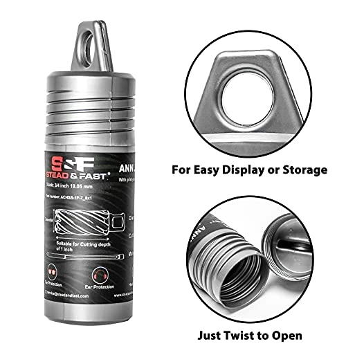 Annular Cutter - High Speed Steel (HSS) 3 pieces 7/8"