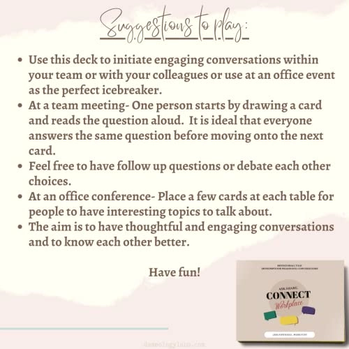 Workplace - 10 years and up 2 Packs of 50 cards Each