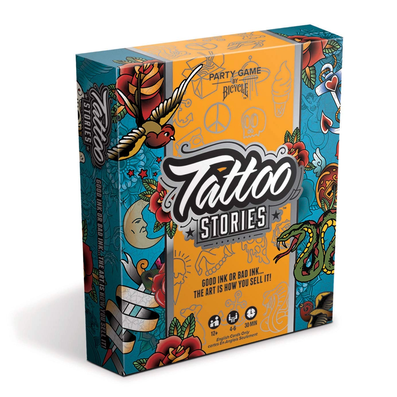 Bicycle Tattoo Stories - Drawing Card Game