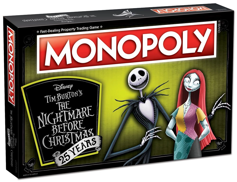 USAopoly Monopoly: Disney Nightmare Before Christmas