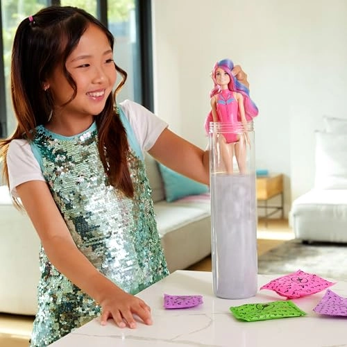 Barbie Color Reveal Disco Star Series - Plastic Girls Ages 3+